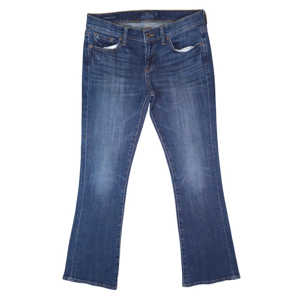 Lucky Brand Charlie Baby Boot Jeans Women 8/29A Low Rise Bootcut Western Y2K